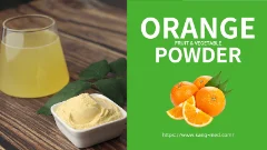 KangMed Organic Instant Fruit Powder Product: Sweet Orange Powder
