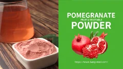 KangMed Organic Instant Fruit Powder Product: Pomegranate powder