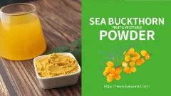 KangMed Organic Instant Fruit Powder Product: Sea buckthorn powder